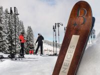 Accès ski aux pieds
