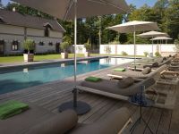 Heated outdoor pool