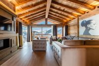 Living Room in Prestige Residence, Ultima Courchevel Belvdre
