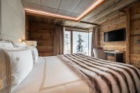 Bedroom with Balcony, Prestige Residence, Ultima Courchevel Belvdre