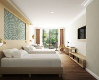Hilton Hotel Tahiti twin_bed_room_garden_view_room