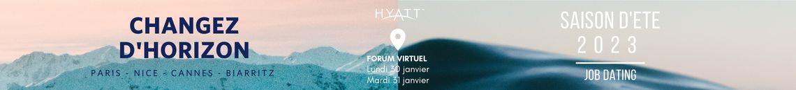 Journées de recrutement Hyatt France !