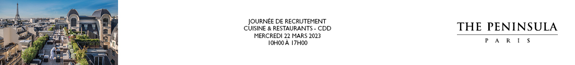 Journe de recrutement au Peninsula Paris !