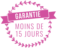 Garantie moins de 15 jours